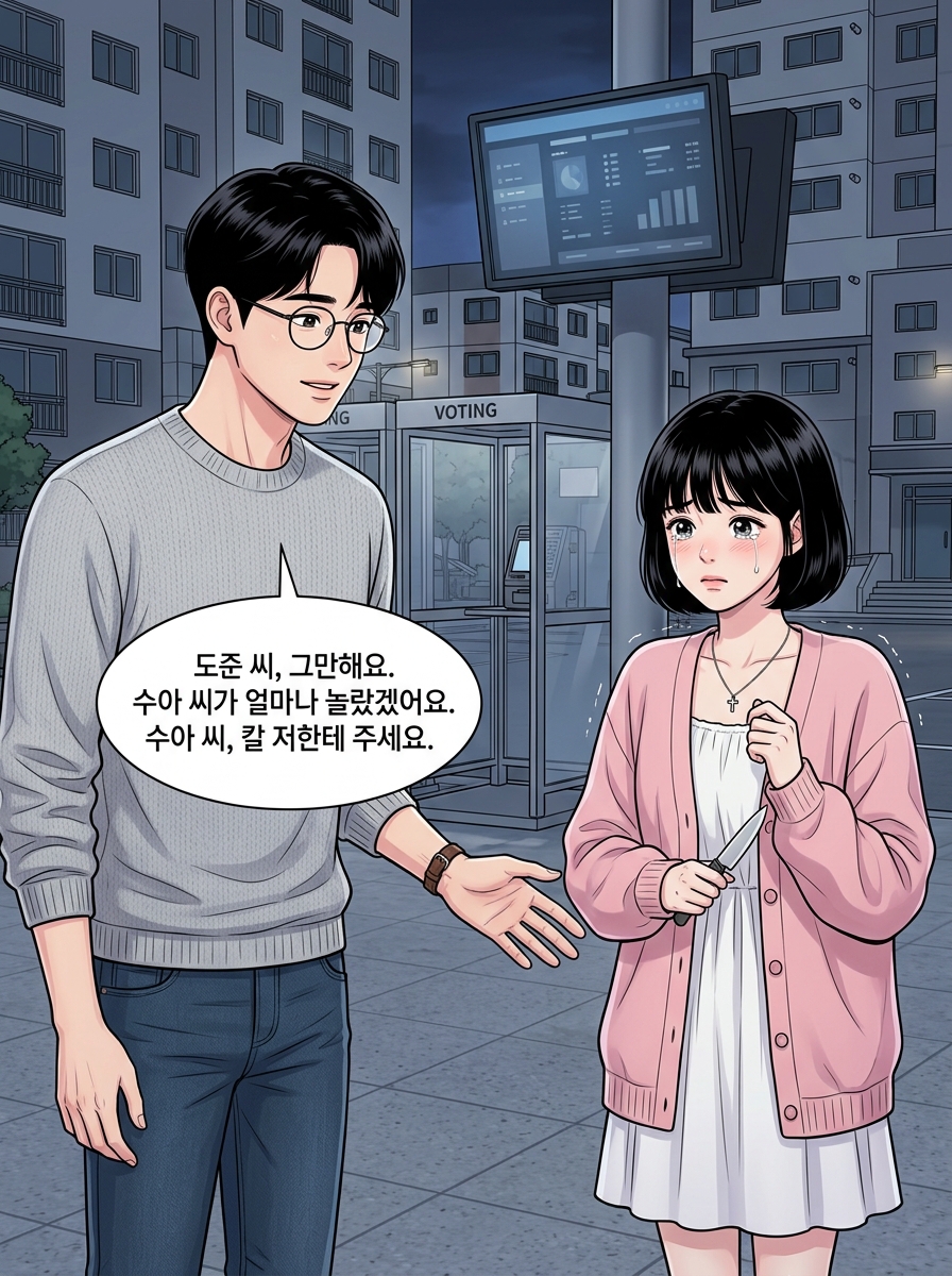 침묵의 집성촌: 관찰자 게임 16컷