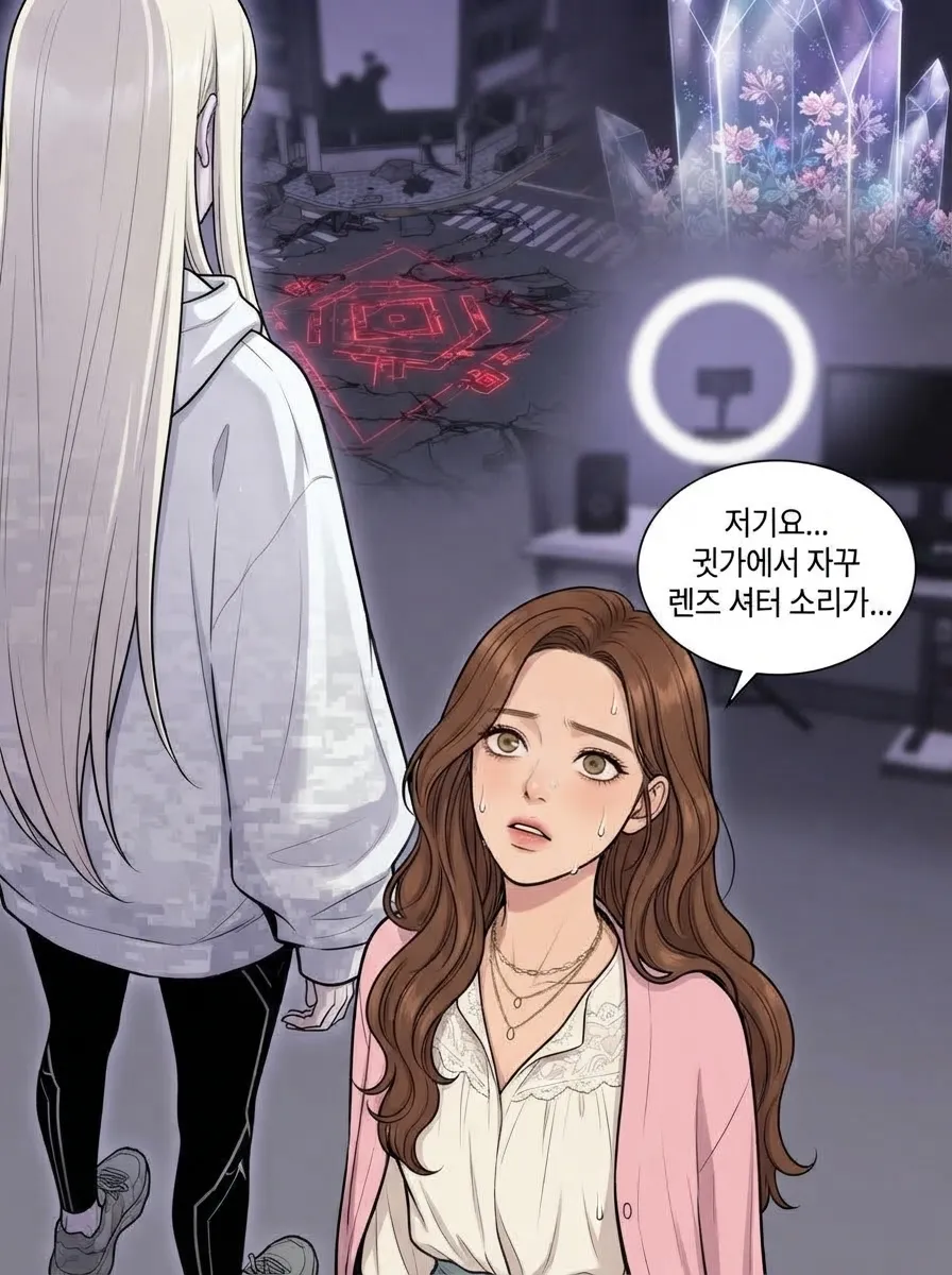 인플루언서의 가면 3컷
