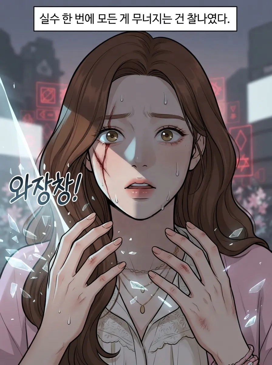 인플루언서의 가면 10컷