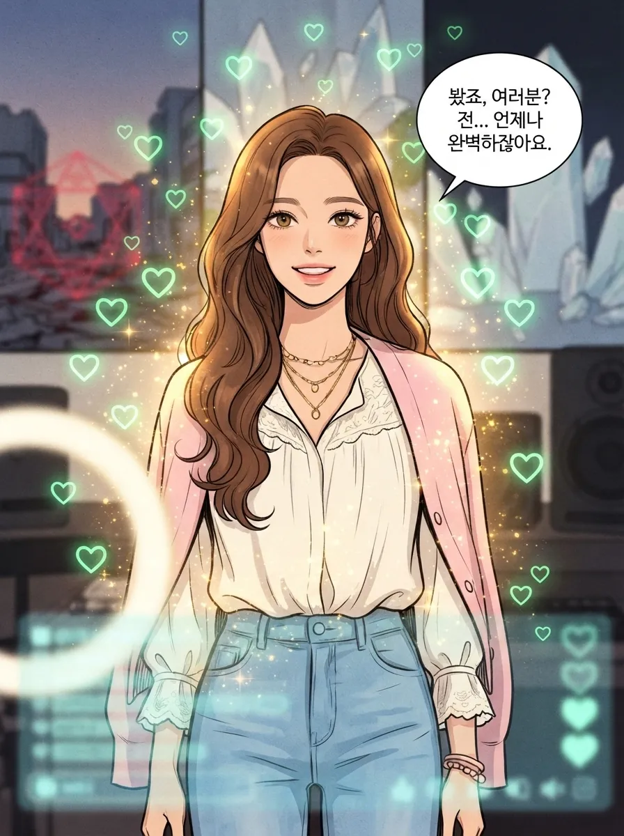 인플루언서의 가면 21컷