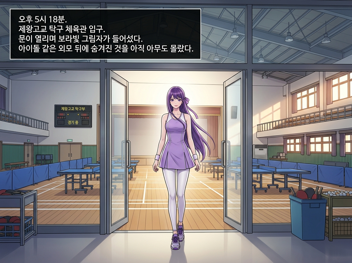 보라빛 악몽의 등장 9컷