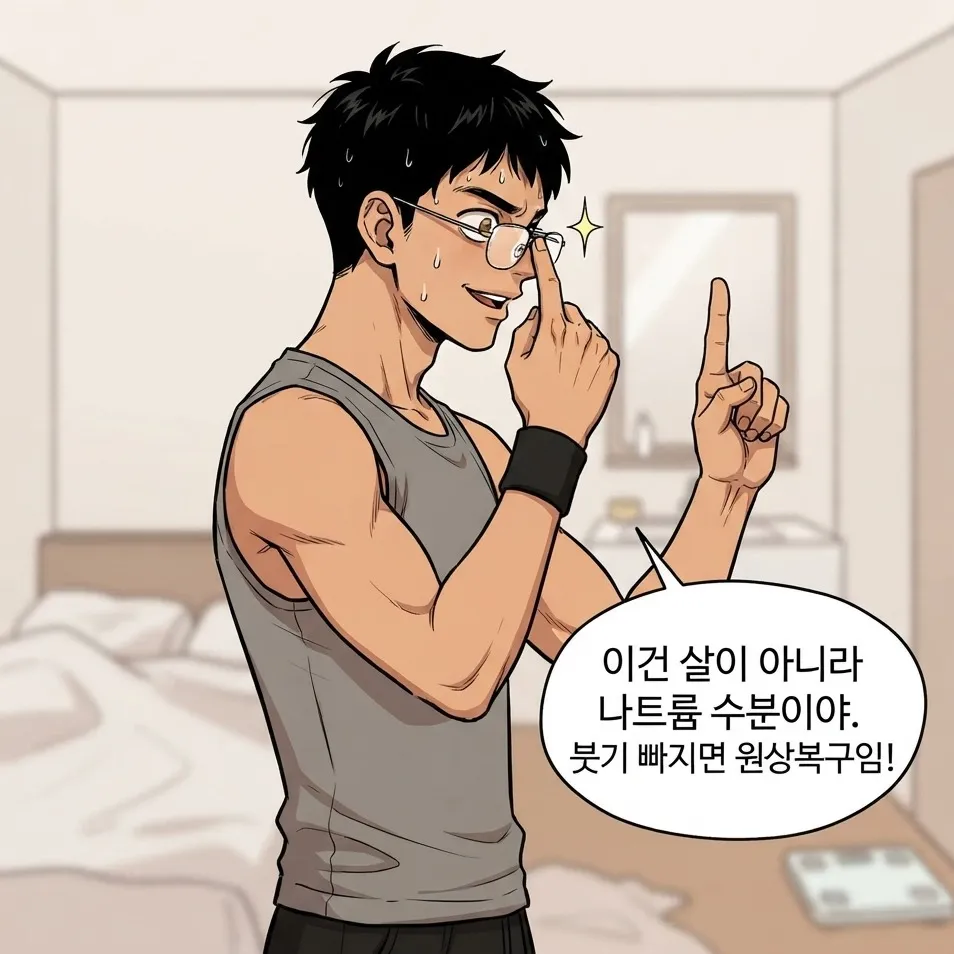 기적의 붓기론 3컷