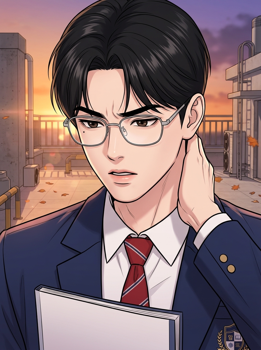 무너지는 가면 4컷
