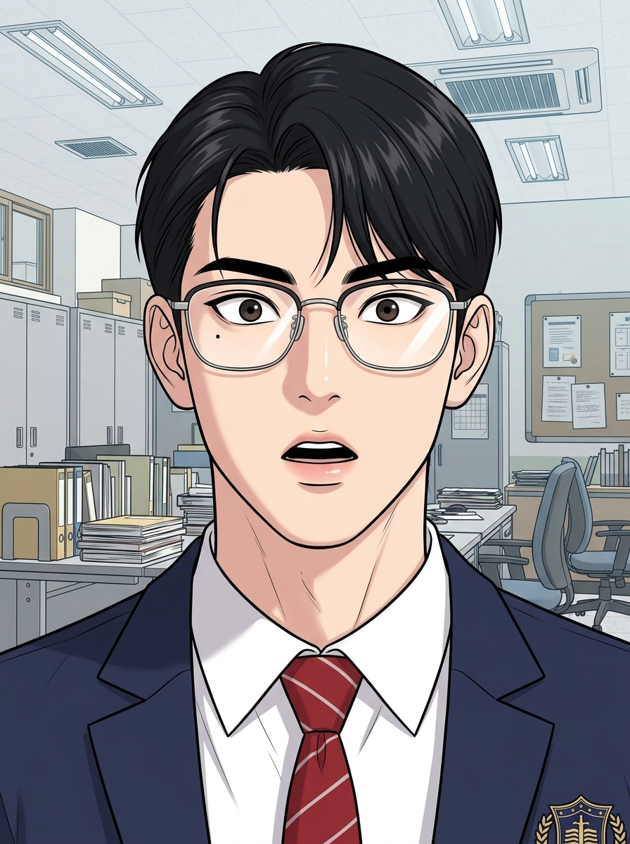 무너지는 가면 14컷