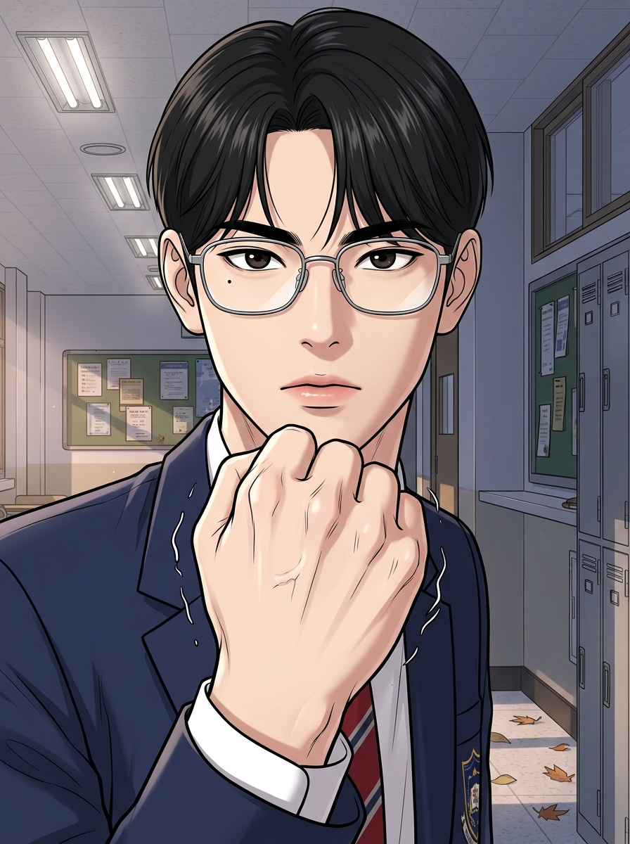 무너지는 가면 23컷