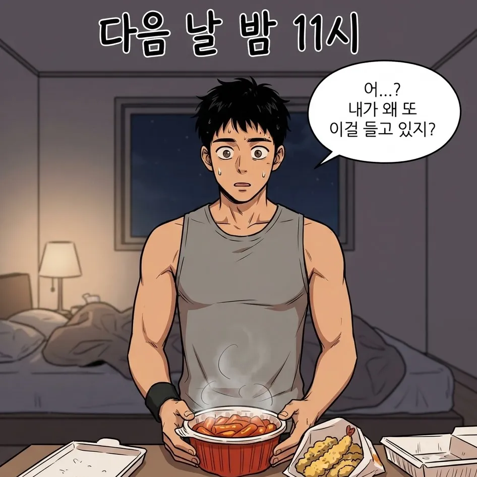 내일부터 진짜 시작 3컷
