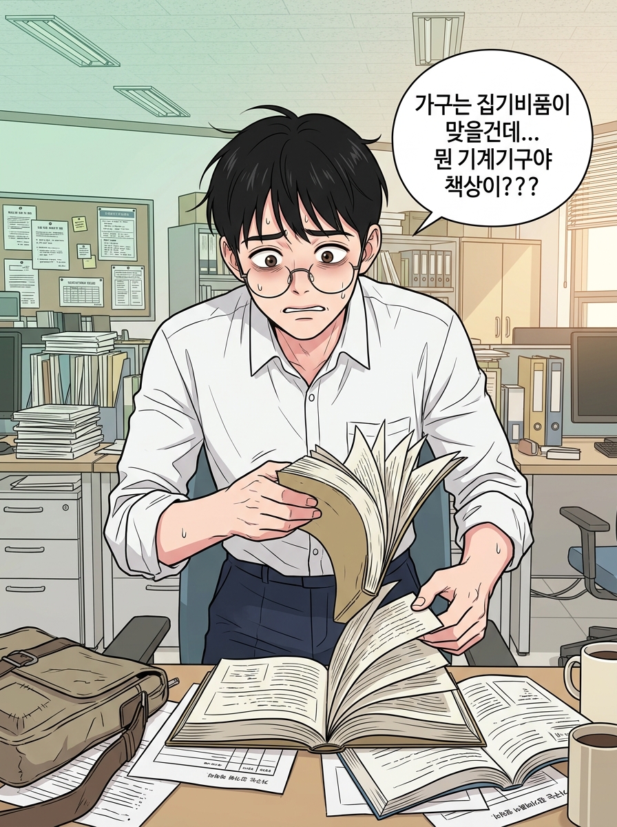 기계기구와 집기비품 자산 구분 12컷