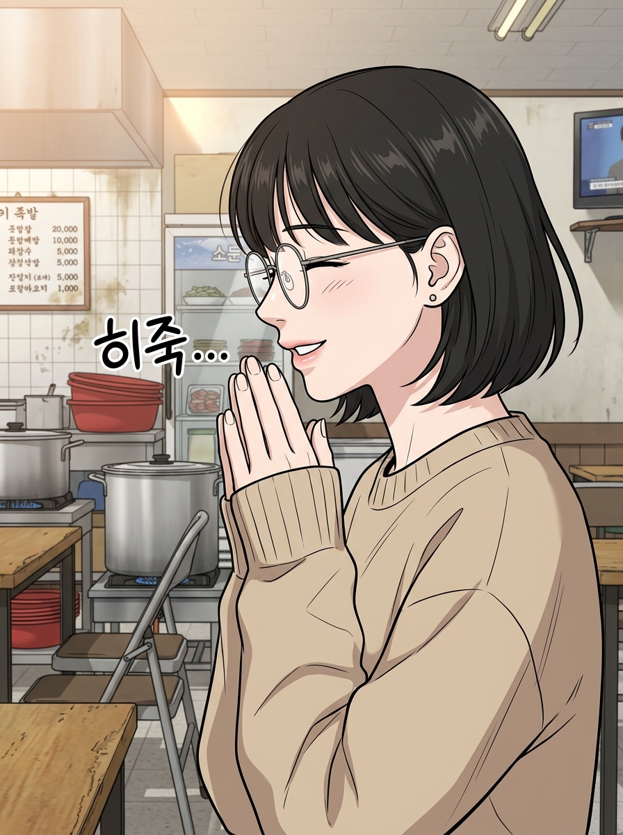 럭키족발의 불행한 일상들 6컷