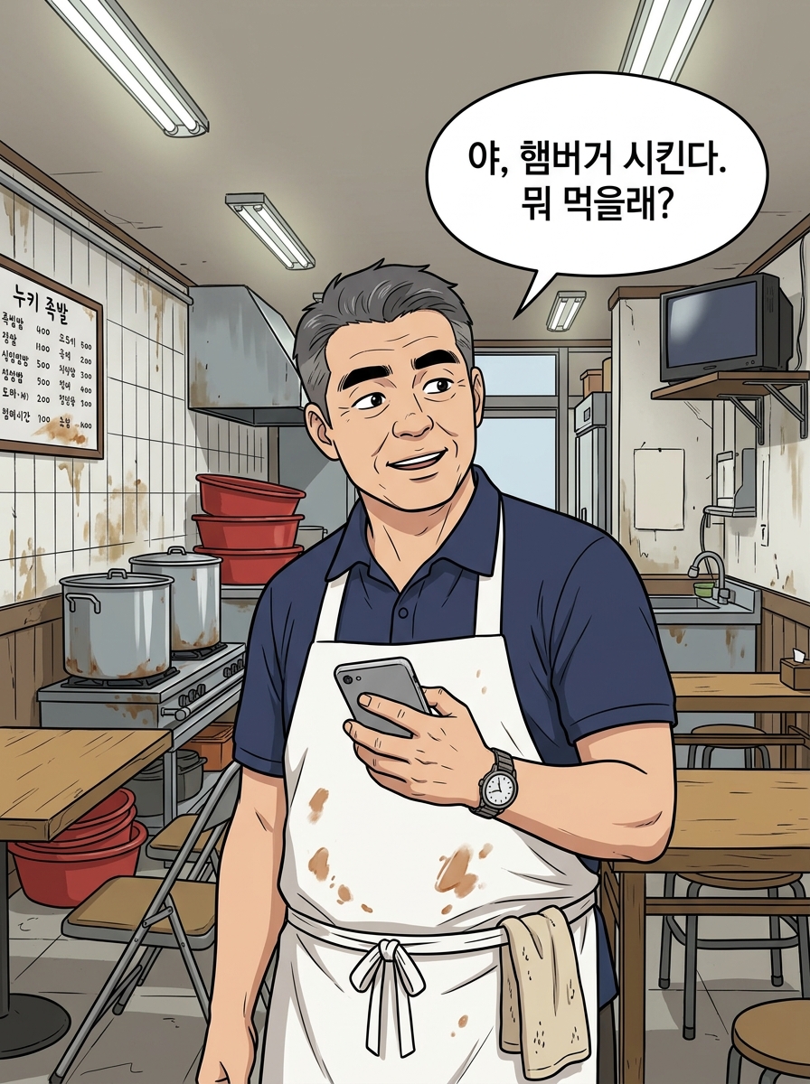 럭키족발의 불행한 일상들 11컷