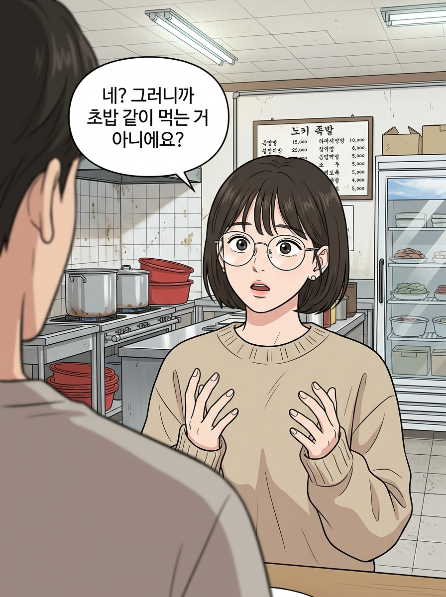 럭키족발의 불행한 일상들 15컷
