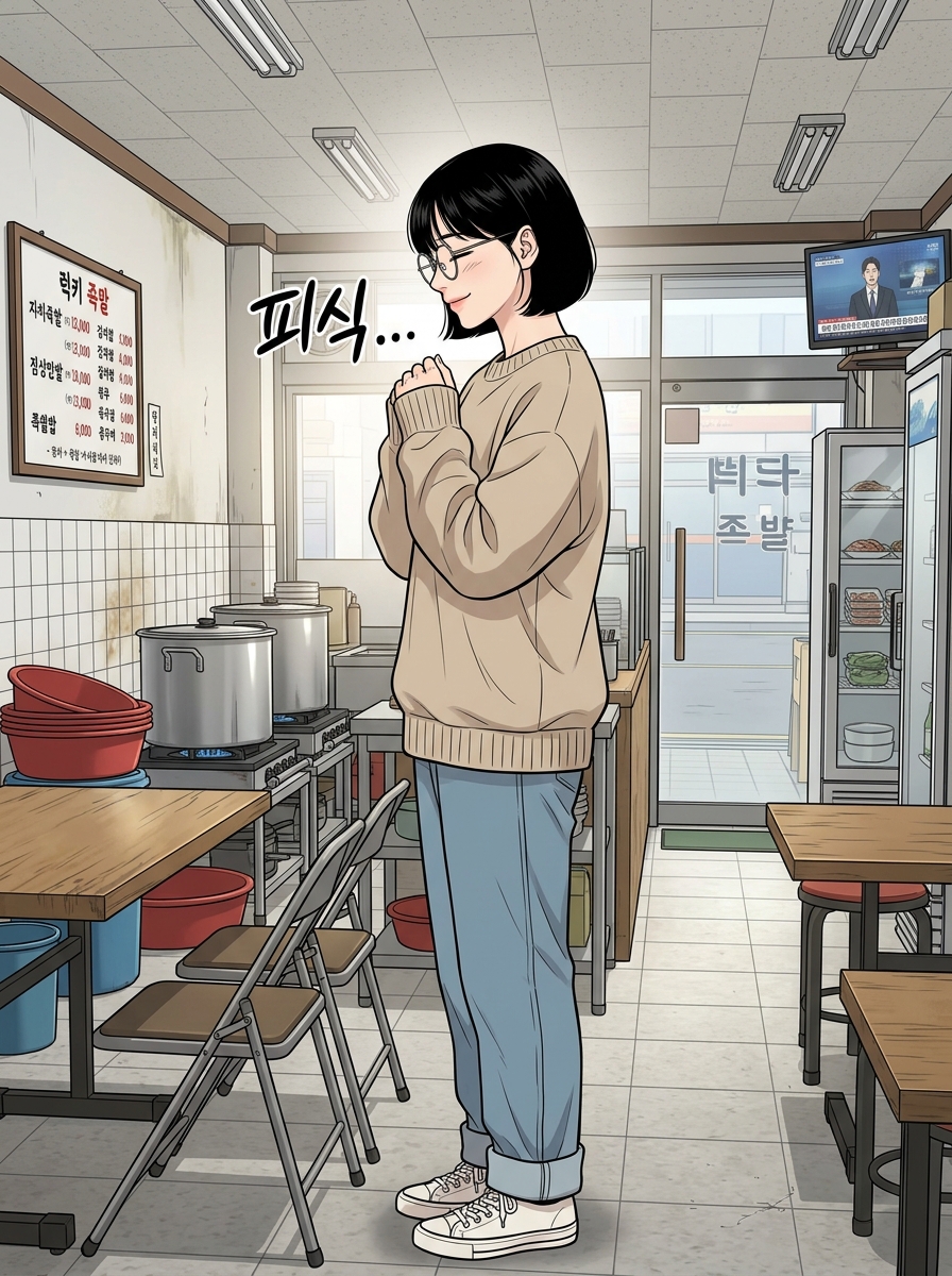 럭키족발의 불행한 일상들 23컷