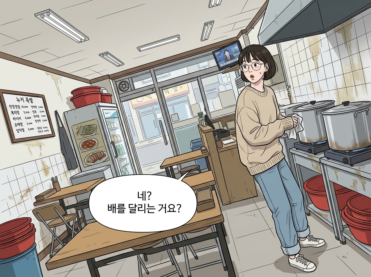 럭키족발의 불행한 일상들 27컷