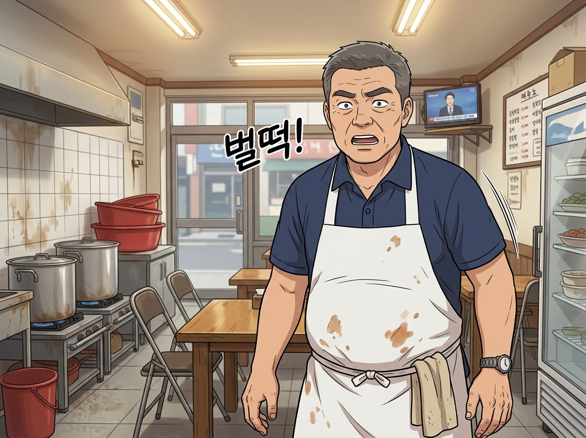 럭키족발의 불행한 일상들 28컷