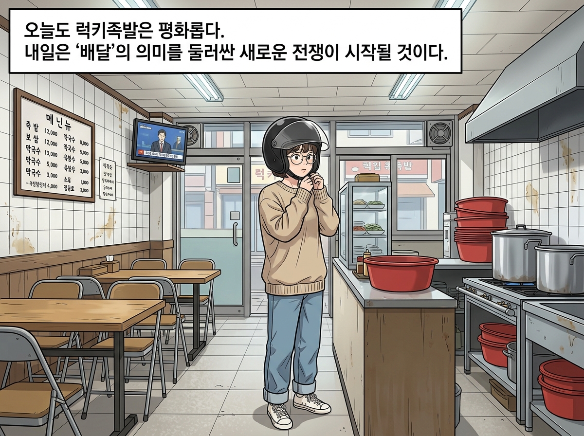 럭키족발의 불행한 일상들 30컷