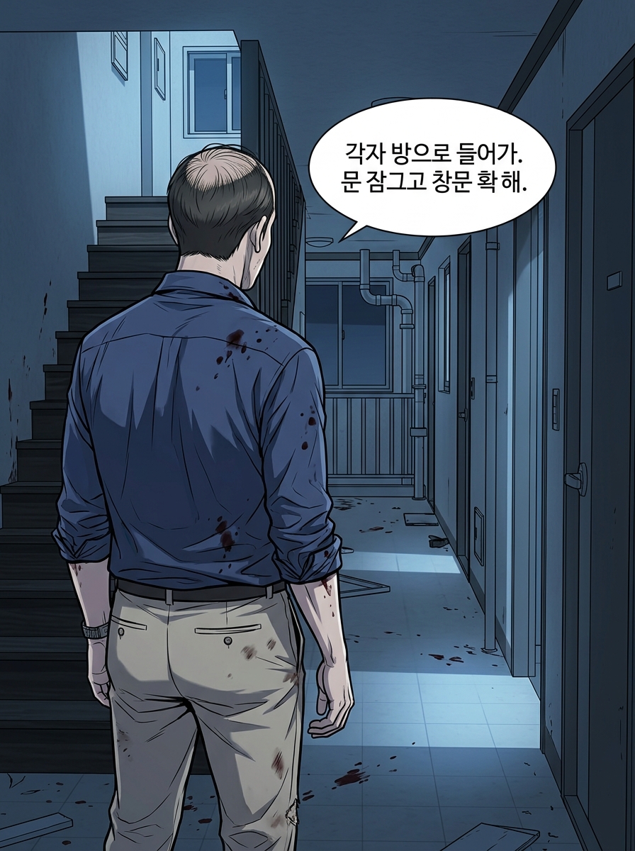 아빠의 재림 2화: 72시간의 요새 10컷