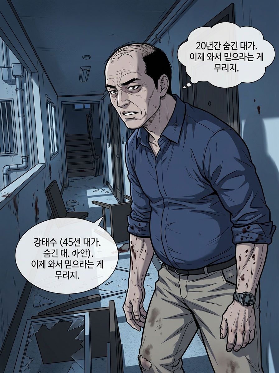 아빠의 재림 2화: 72시간의 요새 12컷