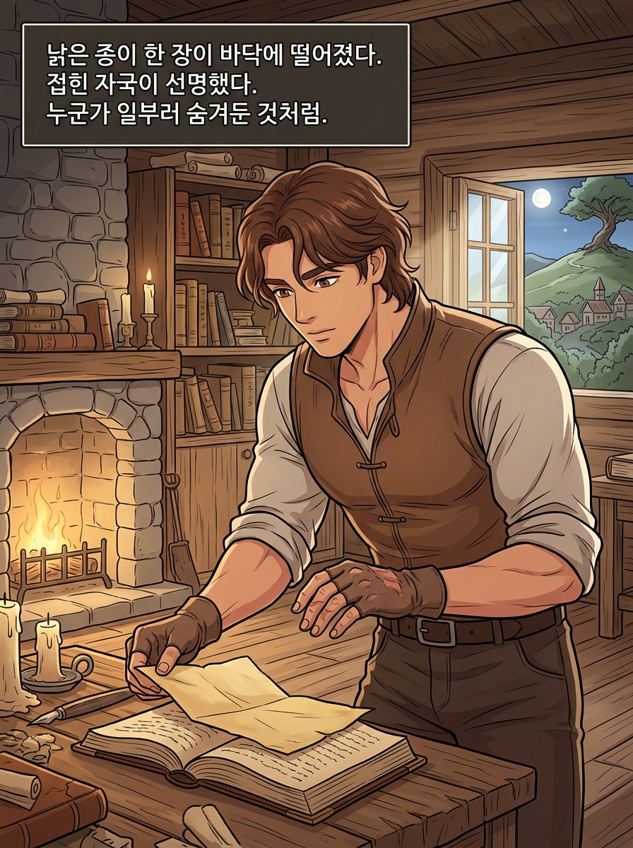 일기장 속 지도 4컷