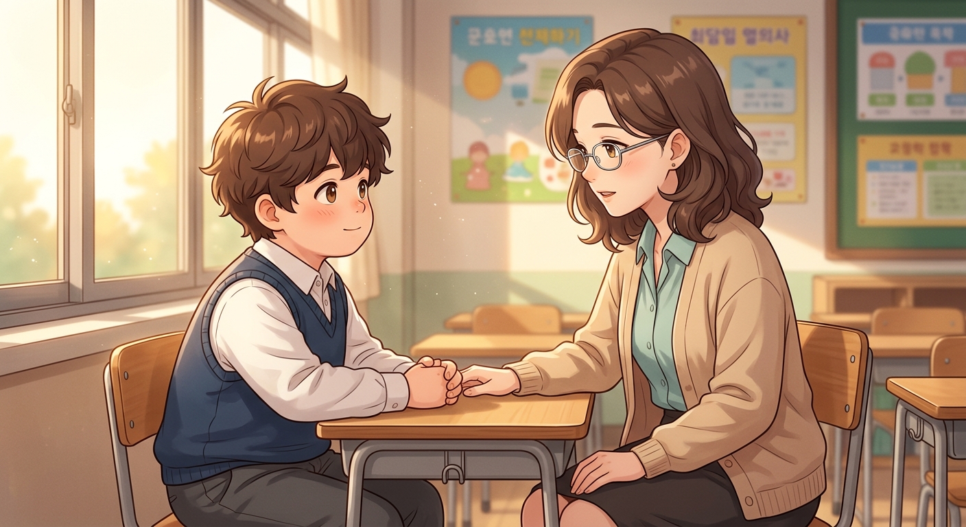 초딩 회장님의 급식 라이프 22컷