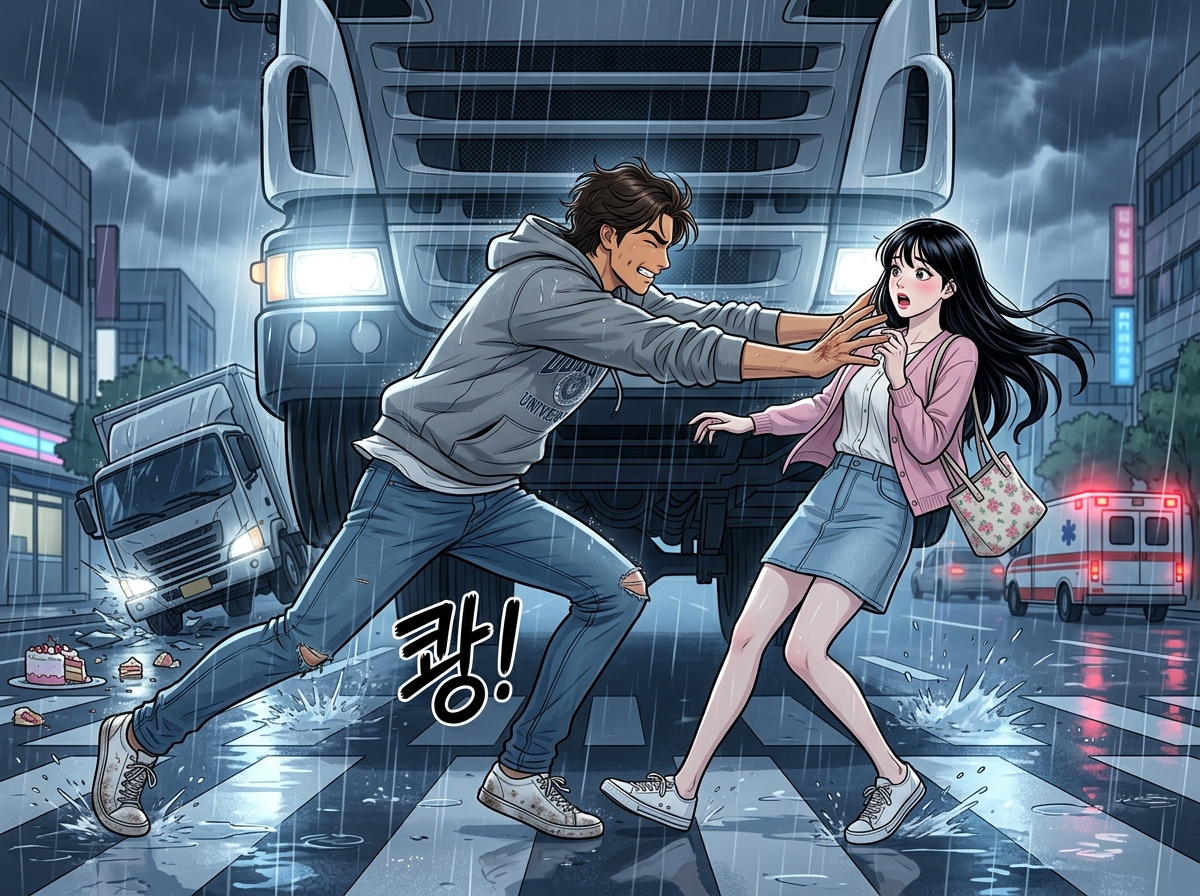 시간의 틈 25화: 역전된 희생 4컷