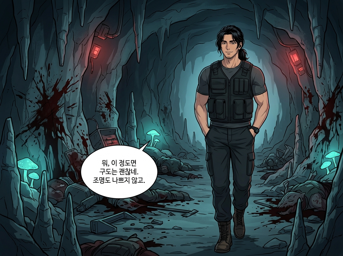 늦깎이 헌터의 생존 전략 23컷