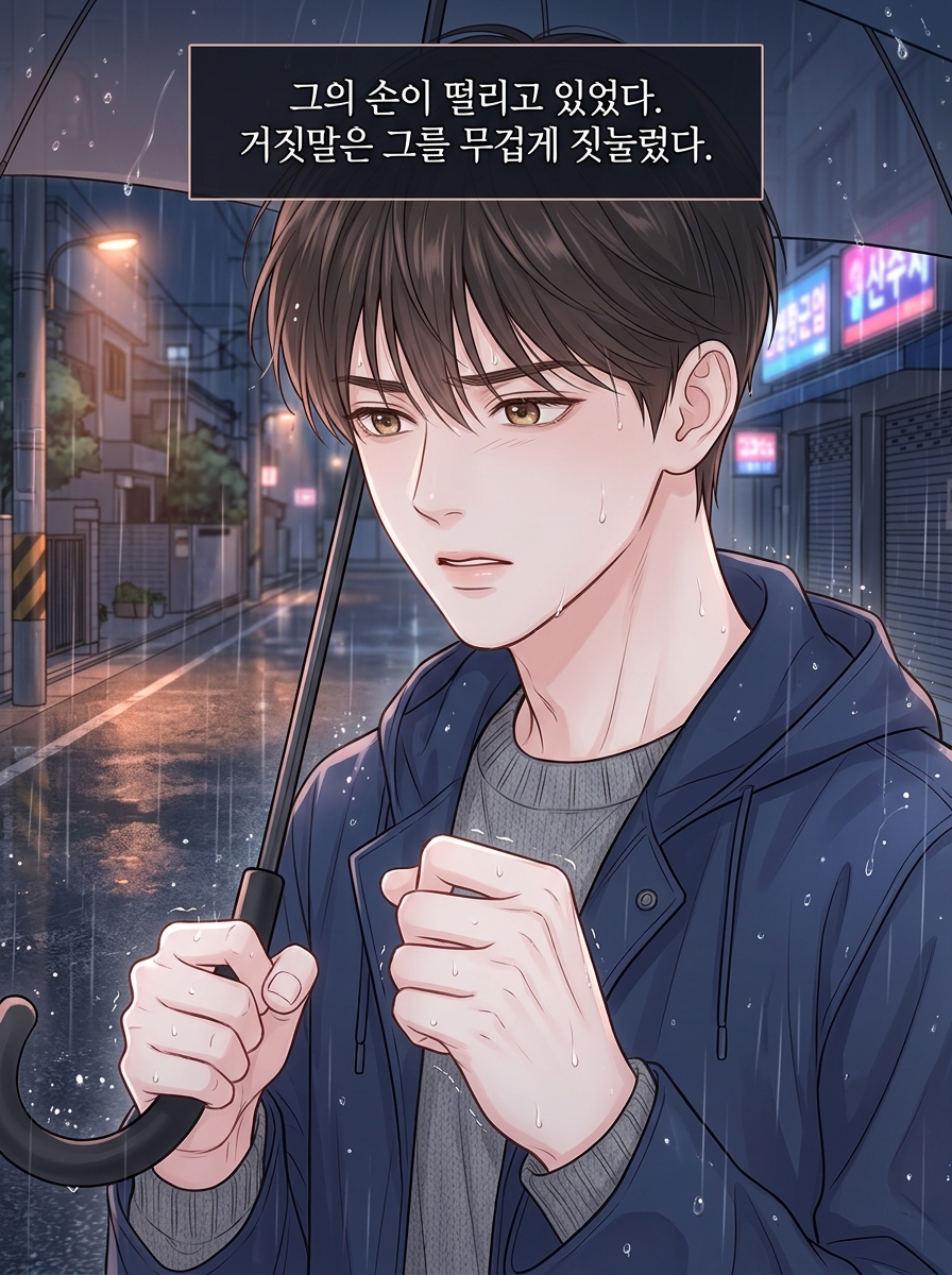 빗소리가 들리는 밤 25컷