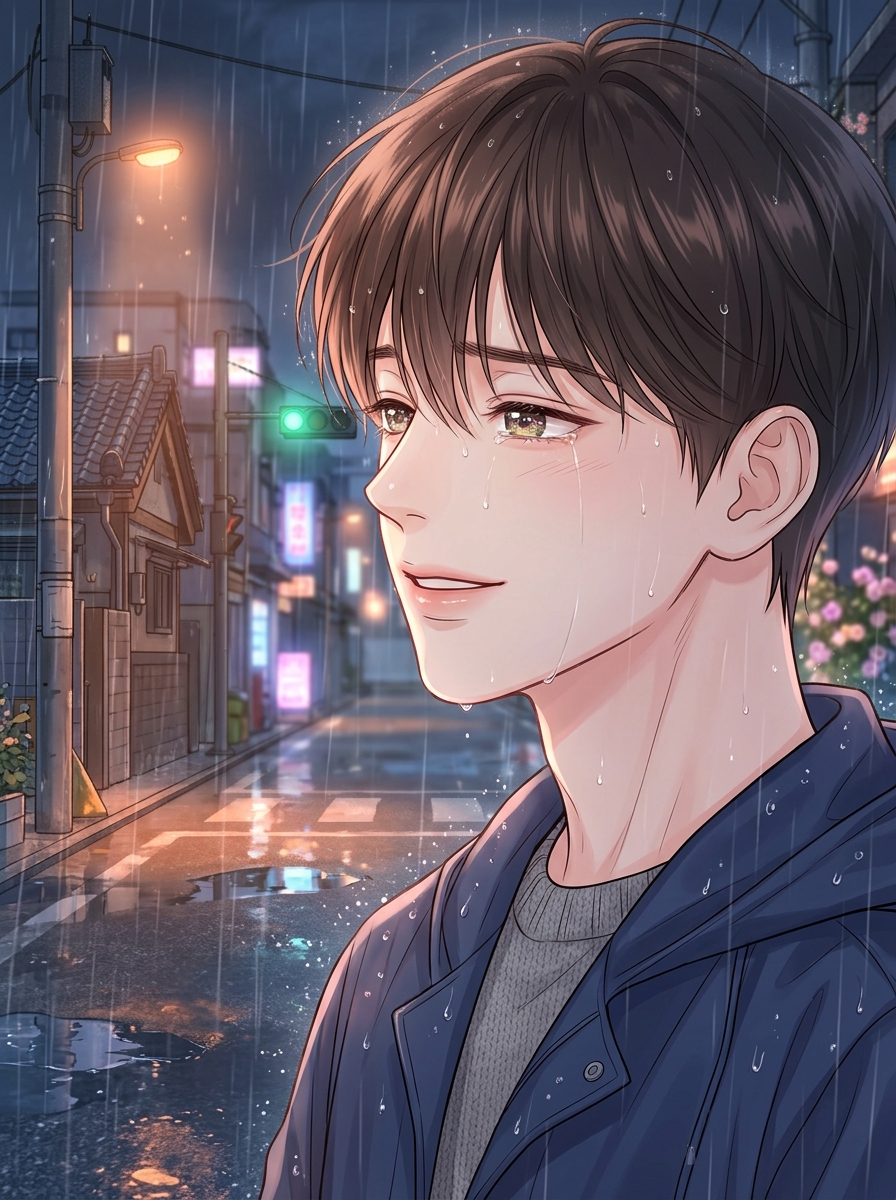빗소리가 들리는 밤 26컷