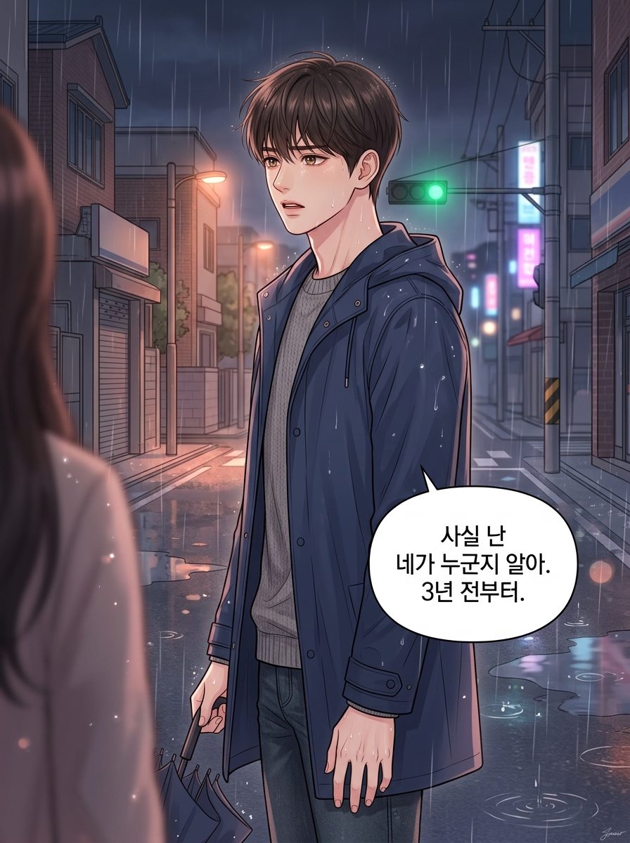 빗소리가 들리는 밤 30컷