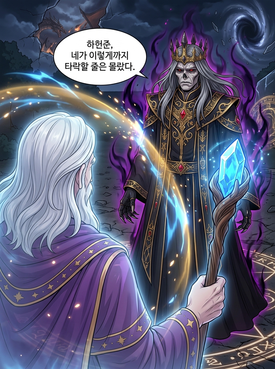 귀신 스승의 경고 5컷