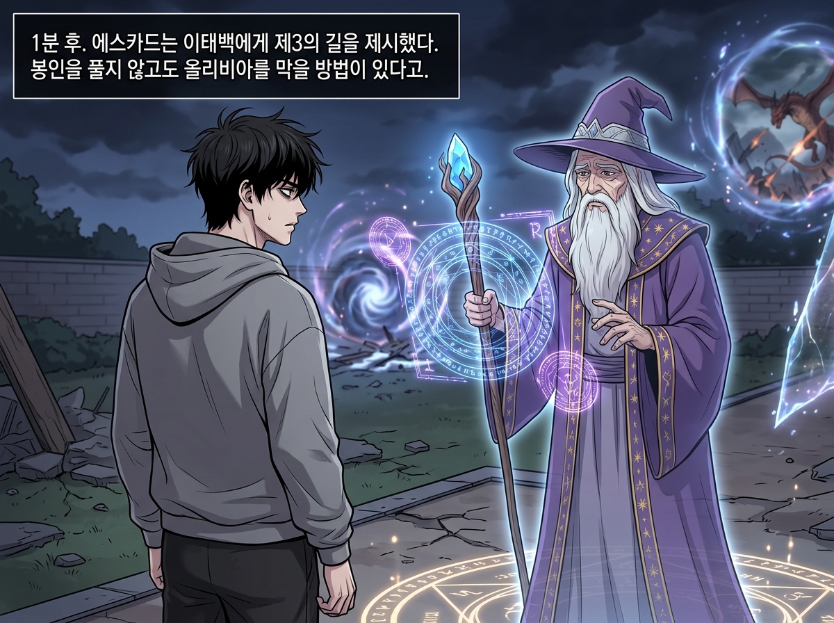 귀신 스승의 경고 13컷