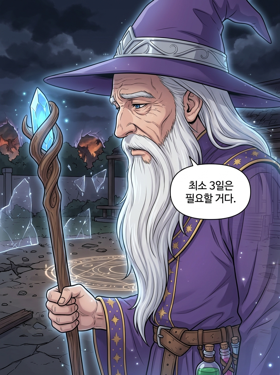 귀신 스승의 경고 16컷