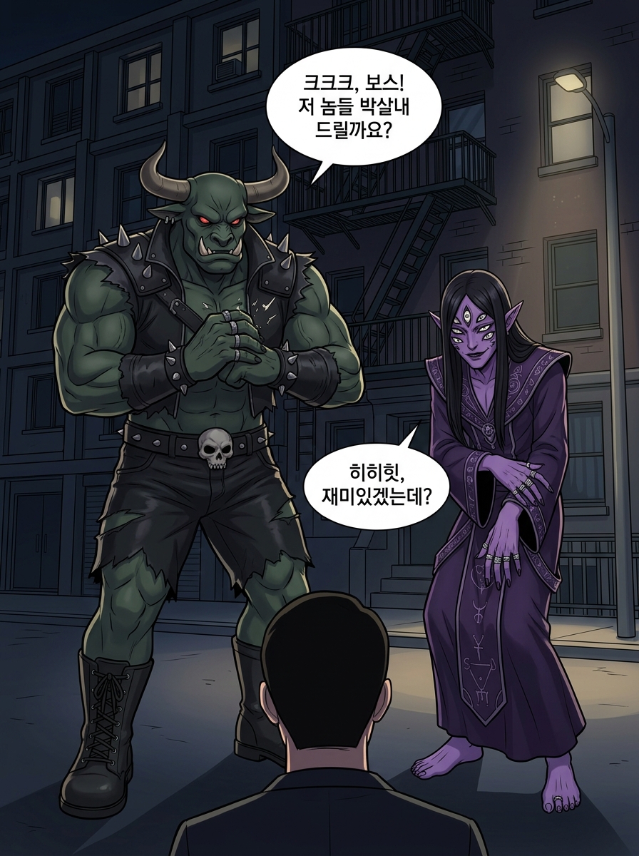 점장의 복수, 편의점 전쟁 12컷