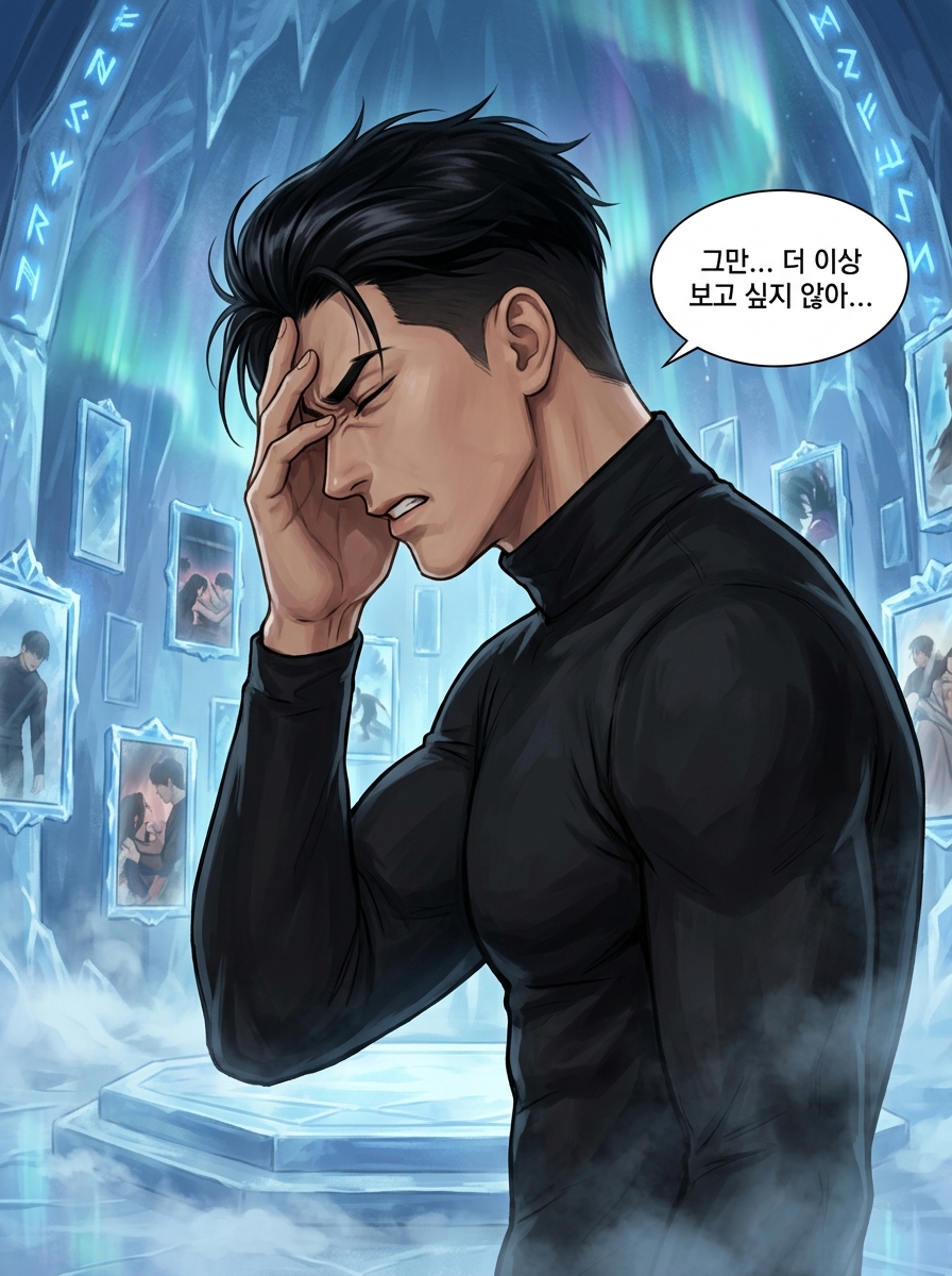 얼음 거울 미로 11컷