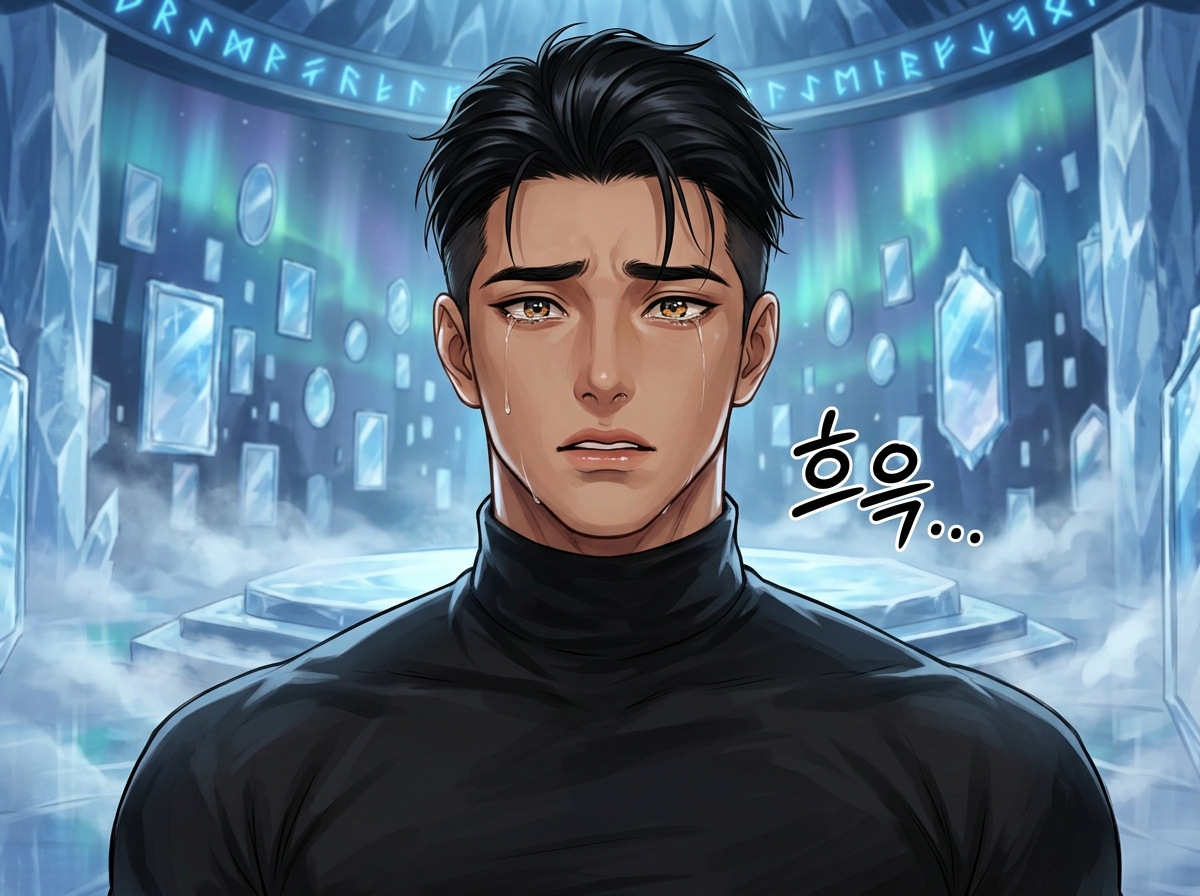 얼음 거울 미로 13컷