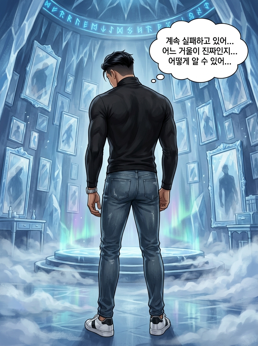 얼음 거울 미로 17컷