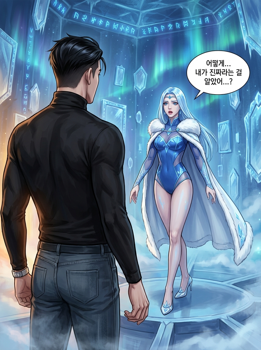 얼음 거울 미로 22컷