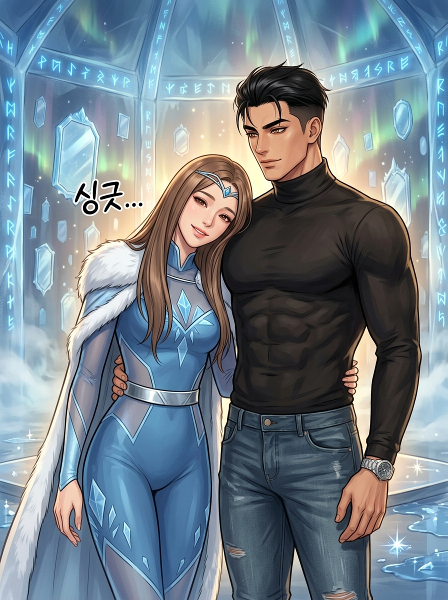 얼음 거울 미로 28컷