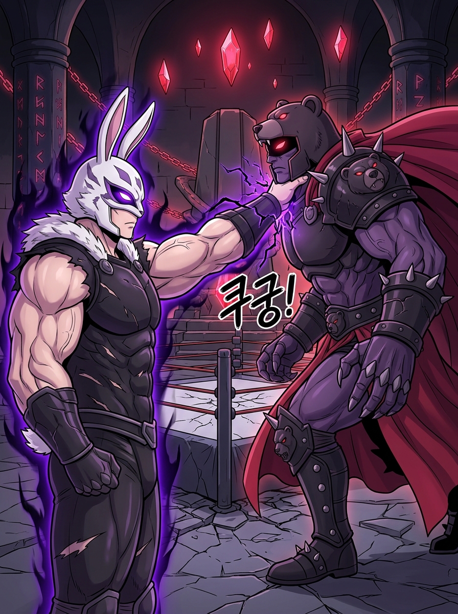 토끼탈의 정체 18컷