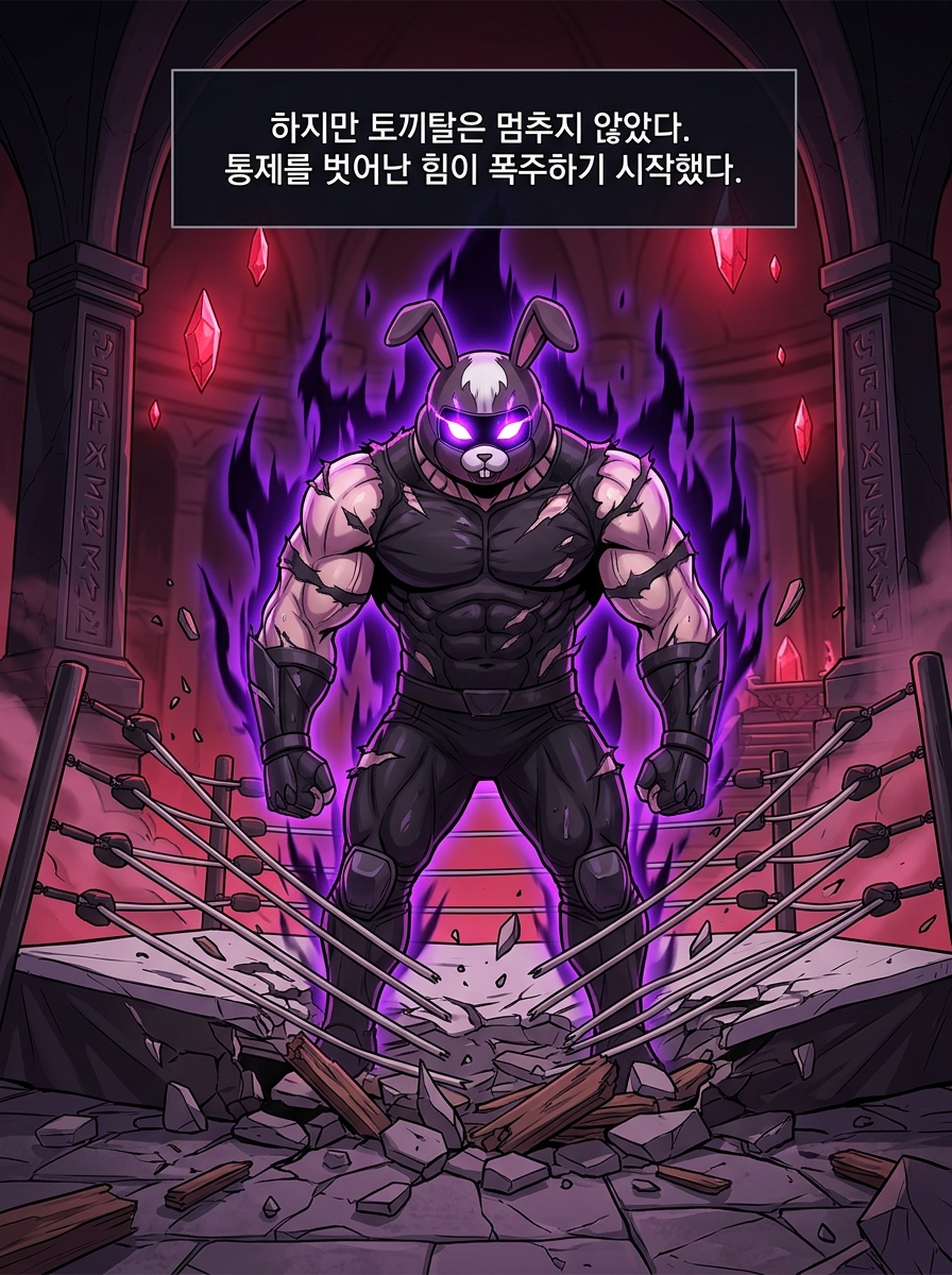 토끼탈의 정체 22컷