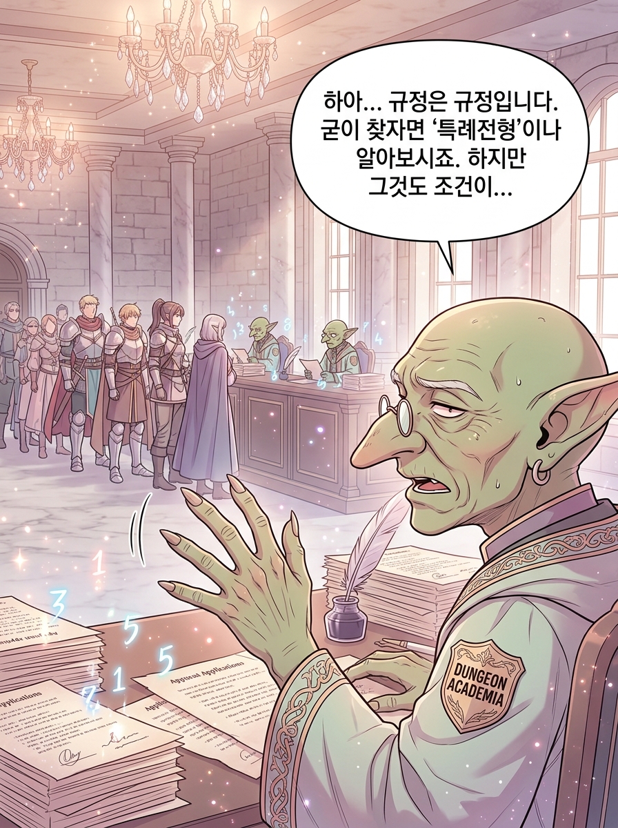 던전 명문고 특례입학 프로젝트 16컷