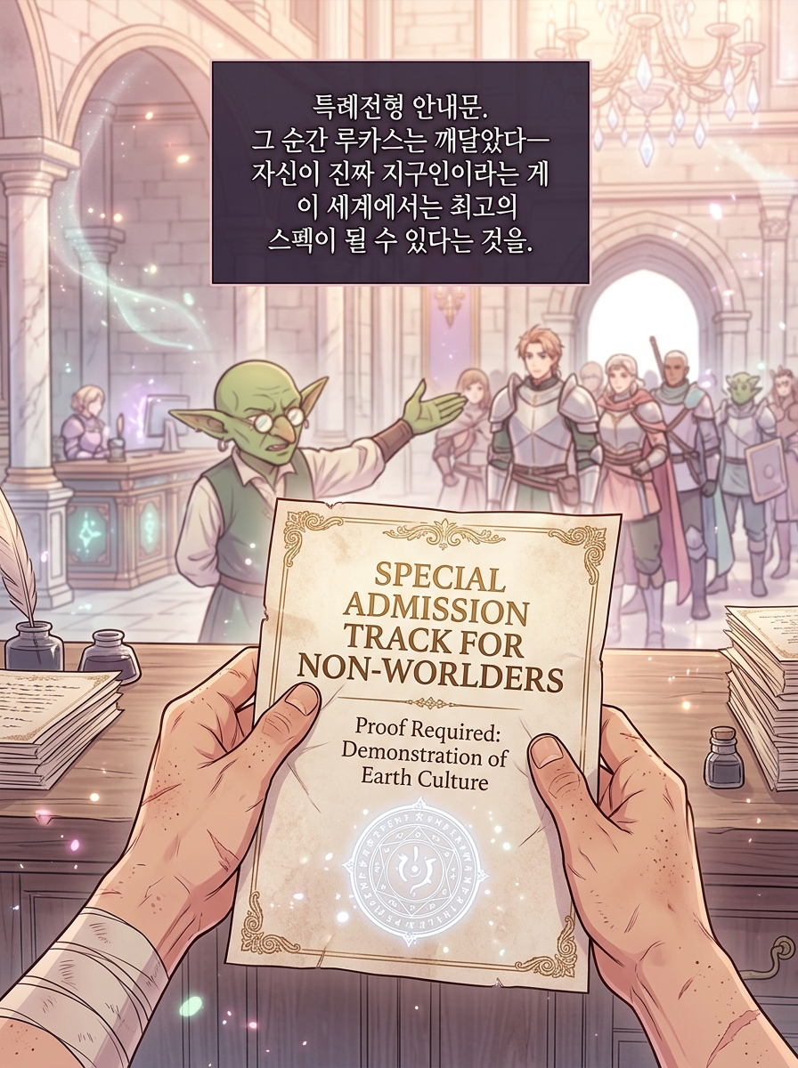 던전 명문고 특례입학 프로젝트 17컷