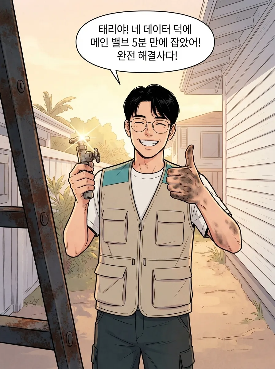 막힌 건 파이프가 아니라 나였다 9컷