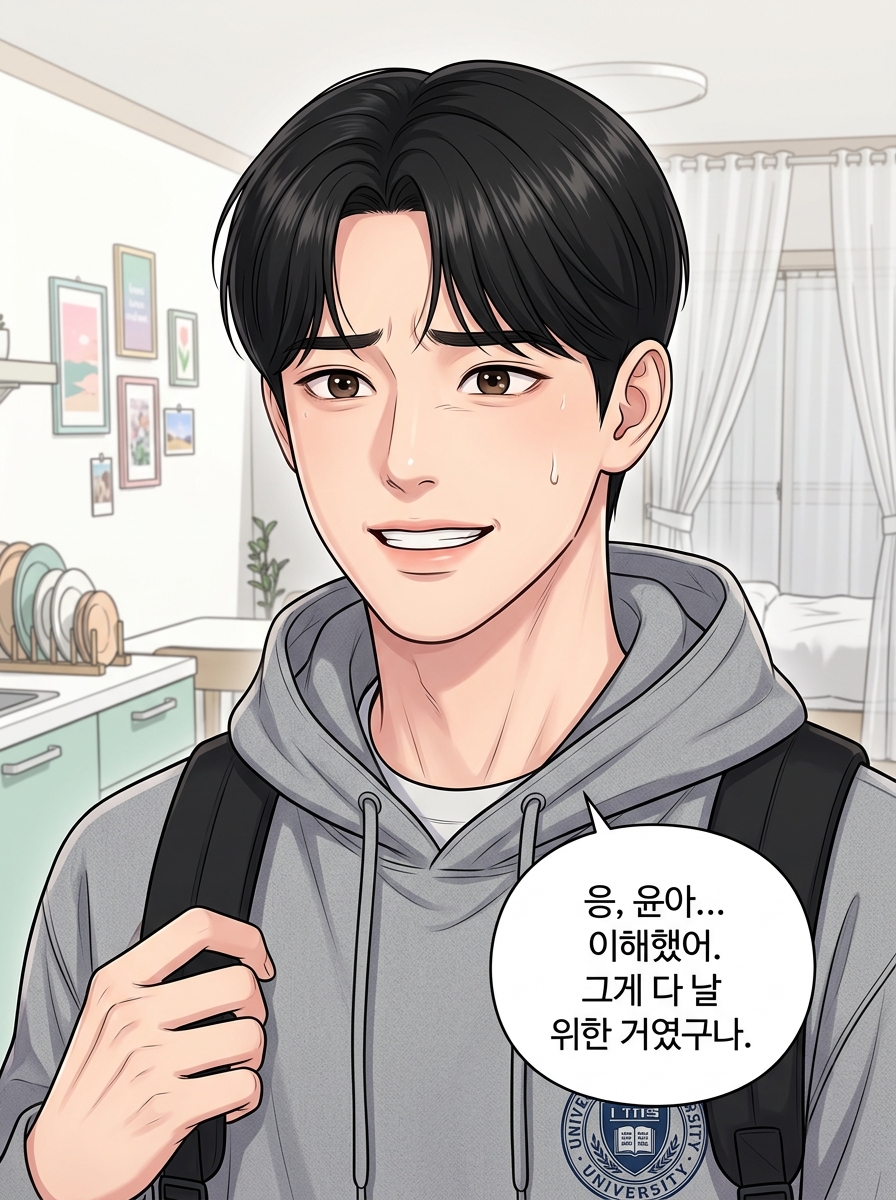 순응의 가면 3컷