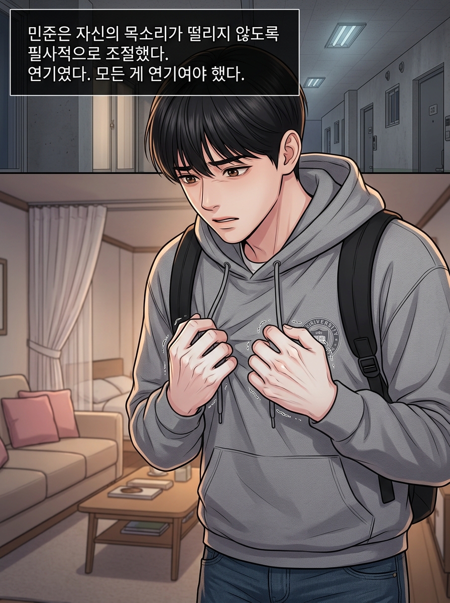 순응의 가면 4컷