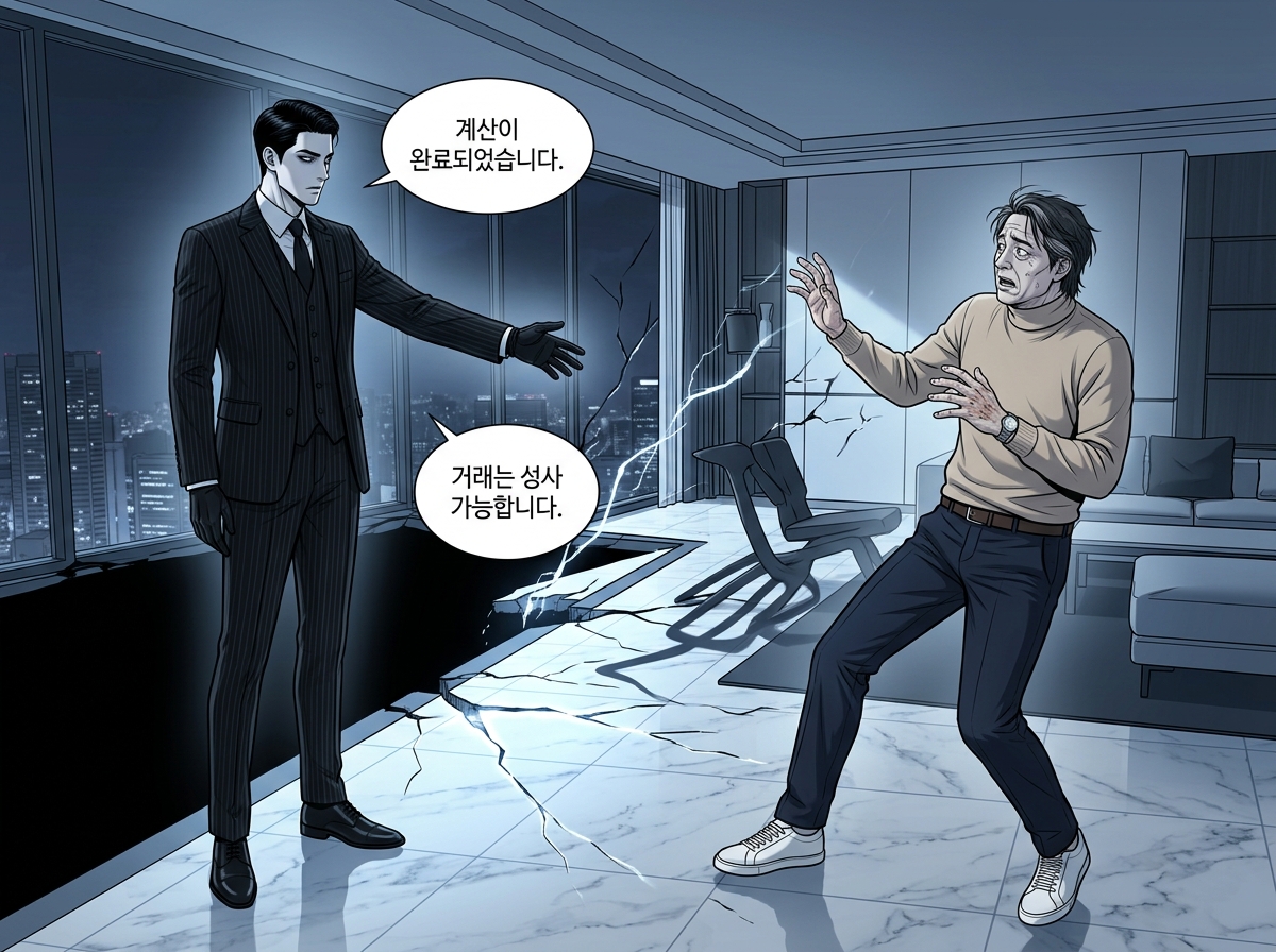 9화 [감정 거래 - 시스템이 계산할 수 없는 대가] 20컷