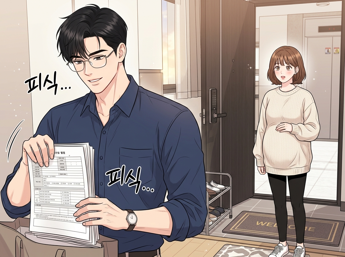 우리 집엔 세 명이 산다 30컷