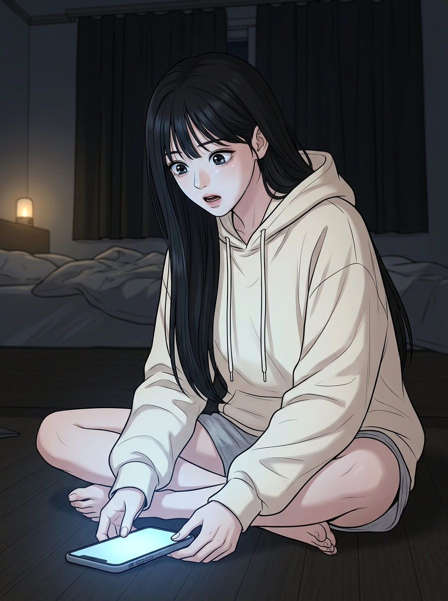 넌 혼자가 아니야 여기서 널 기다리고 있어 4컷