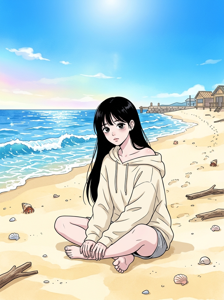 넌 혼자가 아니야 여기서 널 기다리고 있어 13컷