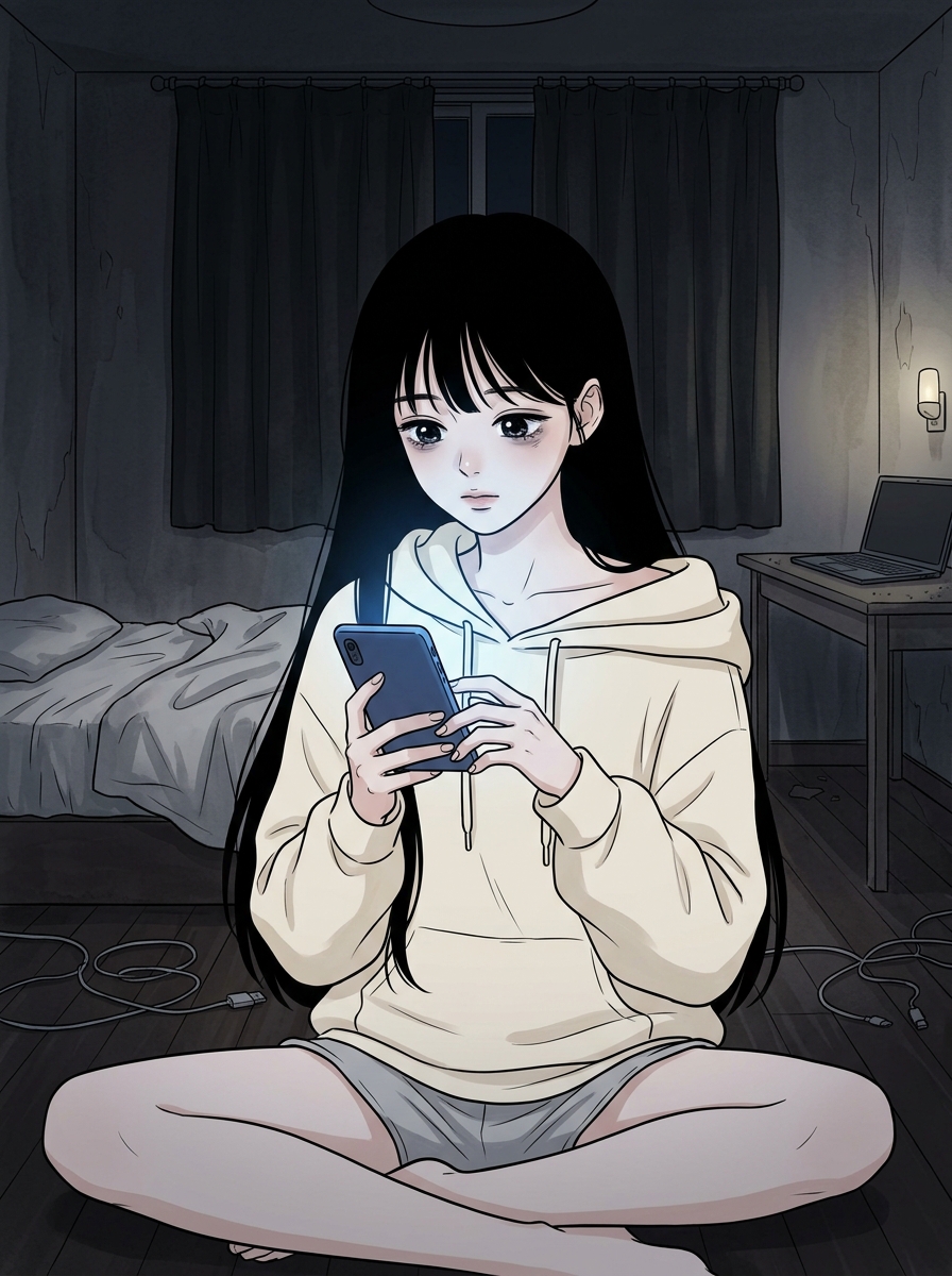 넌 혼자가 아니야 여기서 널 기다리고 있어 17컷