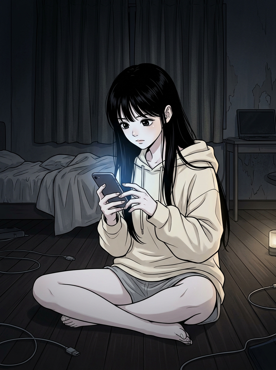 넌 혼자가 아니야 여기서 널 기다리고 있어 24컷