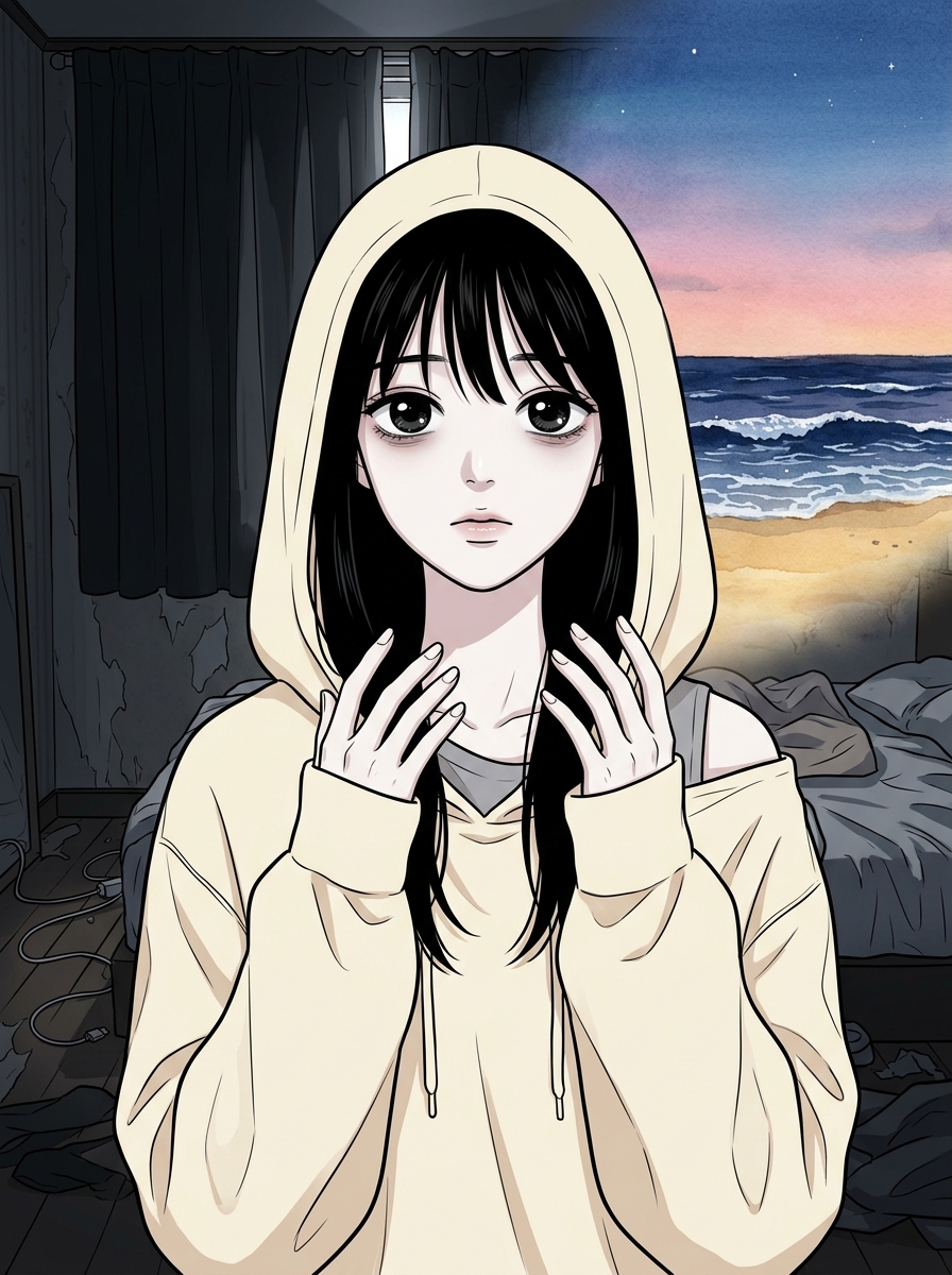 넌 혼자가 아니야 여기서 널 기다리고 있어 27컷